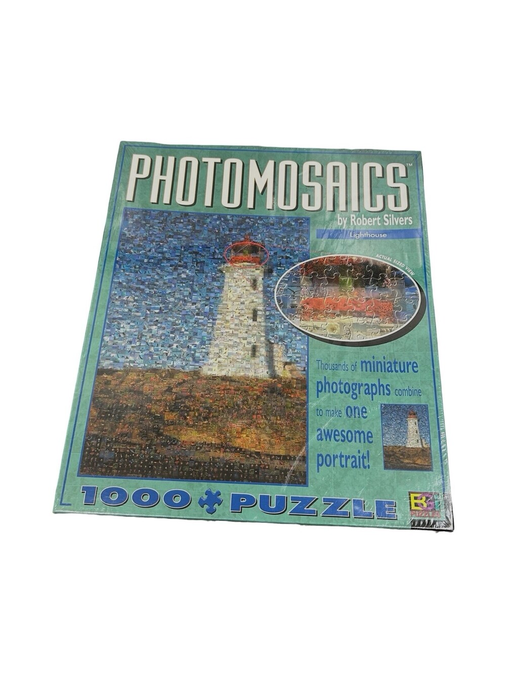 Photomosaics Lighthouse 1000 Piece Puzzle New Sealed